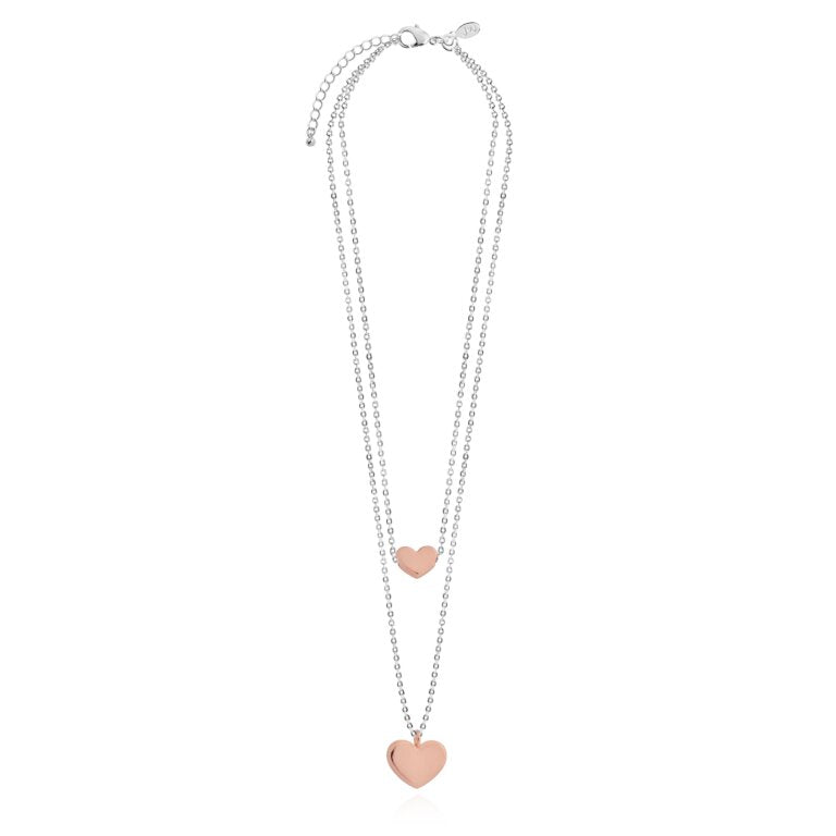 Joma Jewellery Luella Heart Layered Necklace Gifteasy Online