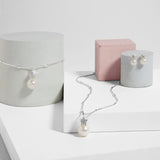 Joma Jewellery Perla Pave Pearl Bracelet - Gifteasy Online