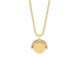 Joma Jewellery Positivity Pendant Keep On  Shining Necklace - Gifteasy Online