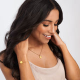 Joma Jewellery Positivity Pendant Keep On  Shining Necklace - Gifteasy Online