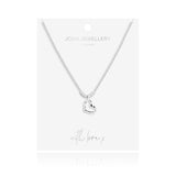 Joma Jewellery Arabella Hammered Heart Long Wrap Necklace - Gifteasy Online