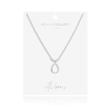 Joma Jewellery Arabella Hammered Teardrop Long Wrap Necklace - Gifteasy Online