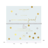 Joma Jewellery Confetti  A Little Merry Christmas Friend Bracelet - Gifteasy Online