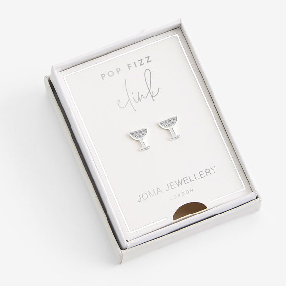 Joma Jewellery Treasure the Little Things Pop Fizz Clink Earrings - Gifteasy Online