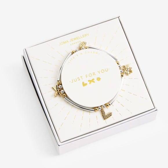 Joma Jewellery Lifes A Charm Just For You Bracelet - Gifteasy Online