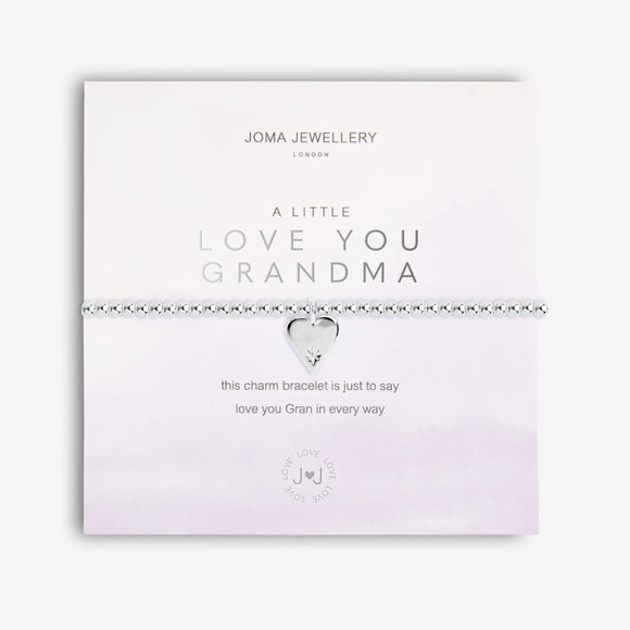 Joma Jewellery A Little We Love You Grandma  Bracelet - Gifteasy Online