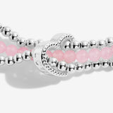 Joma Jewellery Wellness Stones Rose Quartz Bracelet - Gifteasy Online