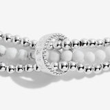 Joma Jewellery Wellness Stones Howlite Bracelet - Gifteasy Online