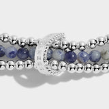 Joma Jewellery Wellness Stones Blue Lace Agate Bracelet - Gifteasy Online