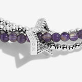 Joma Jewellery Wellness Stones Amethyst Bracelet - Gifteasy Online