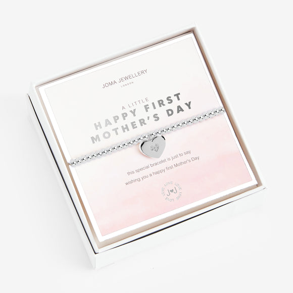 Joma Jewellery Beautifully Boxed A little Happy First Mothers Day Bracelet - Gifteasy Online