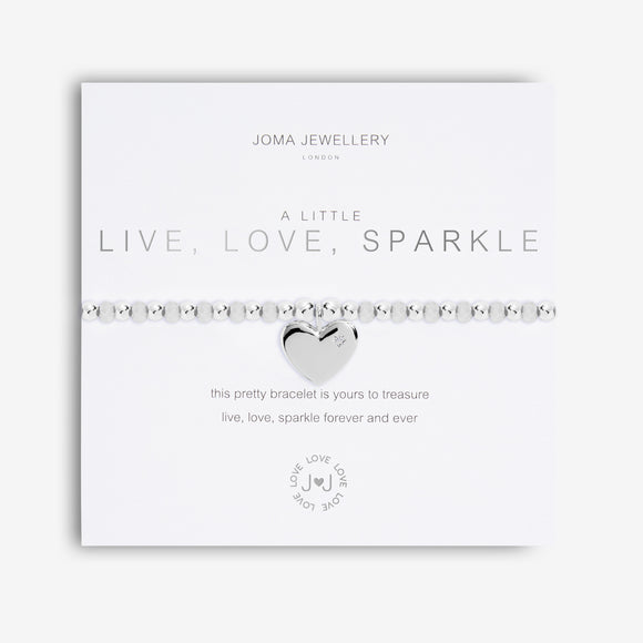 Colour Pop A Little Live Love Sparkle  Bracelet By Joma Jewellery - Gifteasy Online