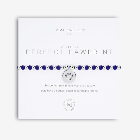 Colour Pop A Little Perfect Paw Print  Bracelet By Joma Jewellery - Gifteasy Online