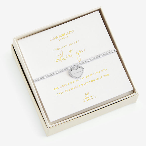 Joma Jewellery Boxed Bridal Collection I Couldn't Say I do Without You - Gifteasy Online