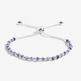 Joma Jewellery Blue Lace Agate Bracelet - Gifteasy Online