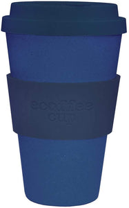 Blue Dark Energy, 400ml Ecoffee Cup | Made with bamboo fibre, no-drip lid & dishwasher safe - Gifteasy Online