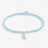 Colour Pop A Little 'Feathers Appear When Loved Ones Are Near'  Bracelet By Joma Jewellery - Gifteasy Online