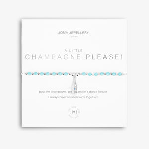Colour Pop A Little 'Champagne please!' Bracelet By Joma Jewellery - Gifteasy Online