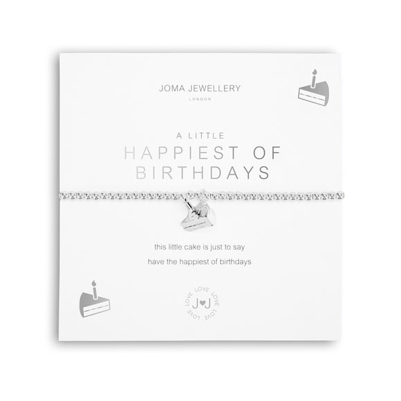 A Little 'Happiest Of Birthdays'  Bracelet By Joma Jewellery - Gifteasy Online