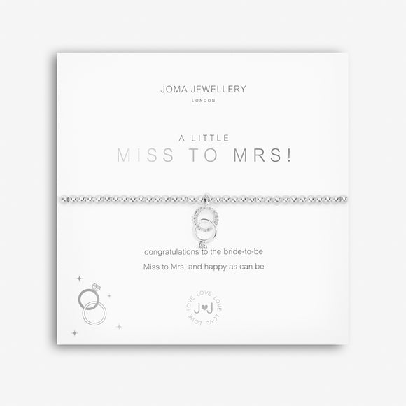 A Little ''Miss to Mrs!' Bracelet By Joma Jewellery - Gifteasy Online