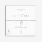 A Little ''Miss to Mrs!' Bracelet By Joma Jewellery - Gifteasy Online