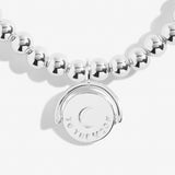 Spinning Boxed A Little 'Love You To The Moon And Back' Bracelet by Joma Jewellery - Gifteasy Online