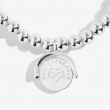 Spinning Boxed A Little 'Family Forever Always Treasured' Bracelet by Joma Jewellery - Gifteasy Online