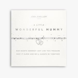Facetted A Little  'Wonderful Mummy'  Bracelet By Joma Jewellery - Gifteasy Online