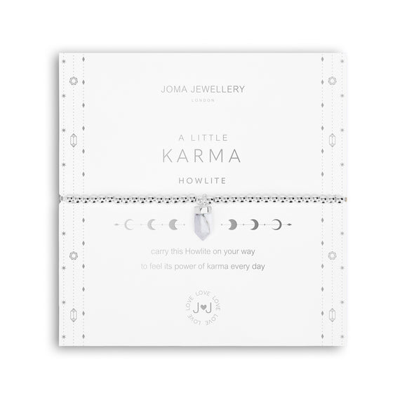 Affirmation Crystal A Little 'Karma' Bracelet By Joma Jewellery - Gifteasy Online