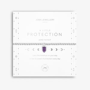 Affirmation Crystal A Little 'Protection' Bracelet By Joma Jewellery - Gifteasy Online