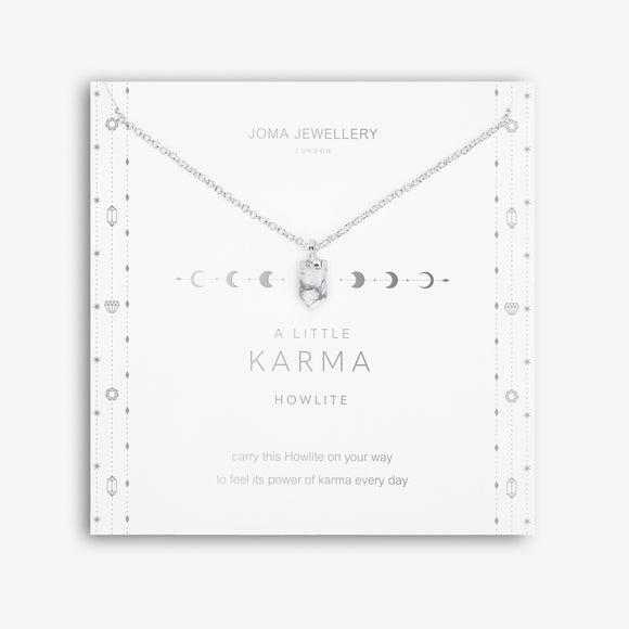 Affirmation Crystal A Little Karma Necklace By Joma Jewellery - Gifteasy Online
