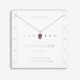 Affirmation Crystal A Little Protection' Necklace By Joma Jewellery - Gifteasy Online