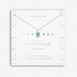 Affirmation Crystal A Little Happiness Necklace By Joma Jewellery - Gifteasy Online