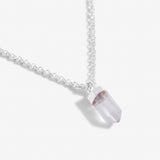 Affirmation Crystal A Little 'Intuition' Necklace By Joma Jewellery - Gifteasy Online