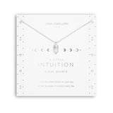 Affirmation Crystal A Little 'Intuition' Necklace By Joma Jewellery - Gifteasy Online