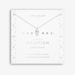 Affirmation Crystal A Little 'Intuition' Necklace By Joma Jewellery - Gifteasy Online