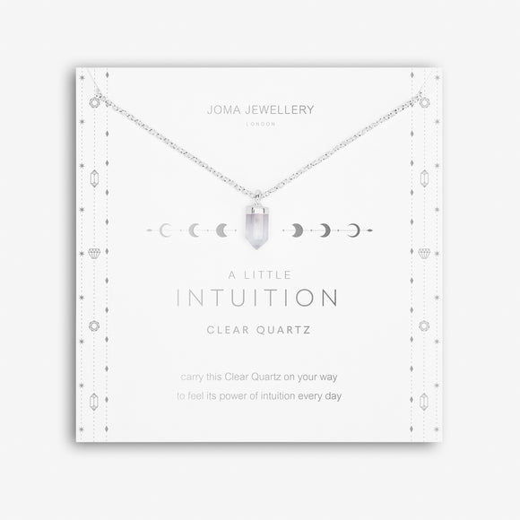 Affirmation Crystal A Little 'Intuition' Necklace By Joma Jewellery - Gifteasy Online