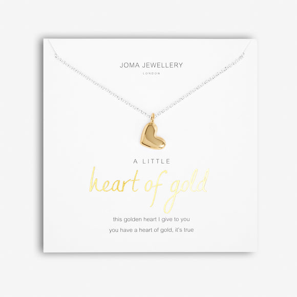 A Little Heart of Gold Necklace  By Joma Jewellery - Gifteasy Online