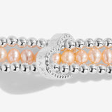 Joma Jewellery Wellness Stones 'Happiness' Pink Pearl Bracelet - Gifteasy Online