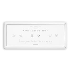 'Wonderful Mum' Occasion Earring Box  by Joma Jewellery - Gifteasy Online