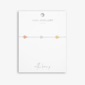 Joma Jewellery Florence Heart Bracelet - Gifteasy Online