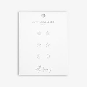 Celestial Stud Earrings   by Joma Jewellery - Gifteasy Online