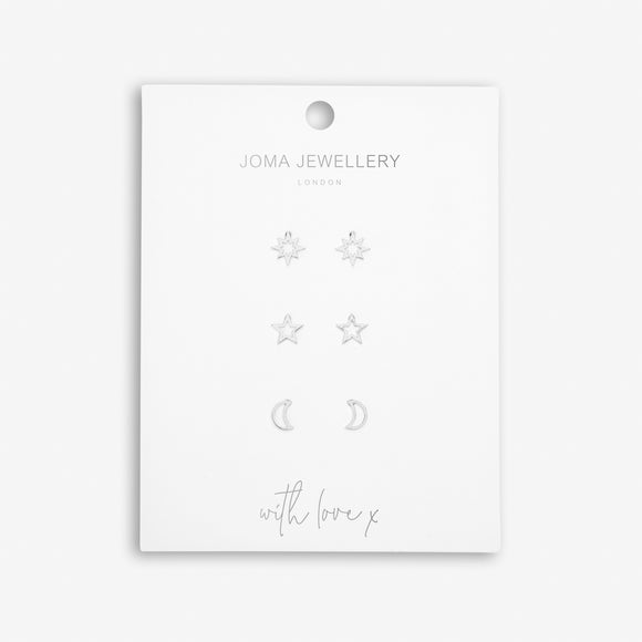 Celestial Stud Earrings   by Joma Jewellery - Gifteasy Online