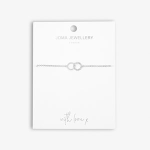 Joma Jewellery Infinity Links Circle Bracelet - Gifteasy Online