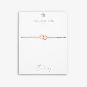 Joma Jewellery Infinity Links Heart Bracelet - Gifteasy Online