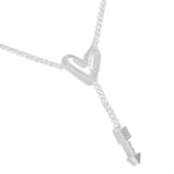 Joma Jewellery  Lyra Lariats Heart Necklace - Gifteasy Online