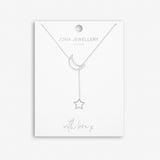Joma Jewellery  Lyra Moon Lariats Necklace - Gifteasy Online