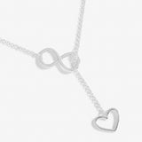 Joma Jewellery  Lyra Infinity Lariats Necklace - Gifteasy Online