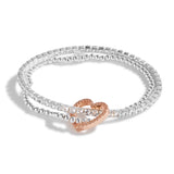 Joma Jewellery Lila Lustre Heart Bracelet. - Gifteasy Online