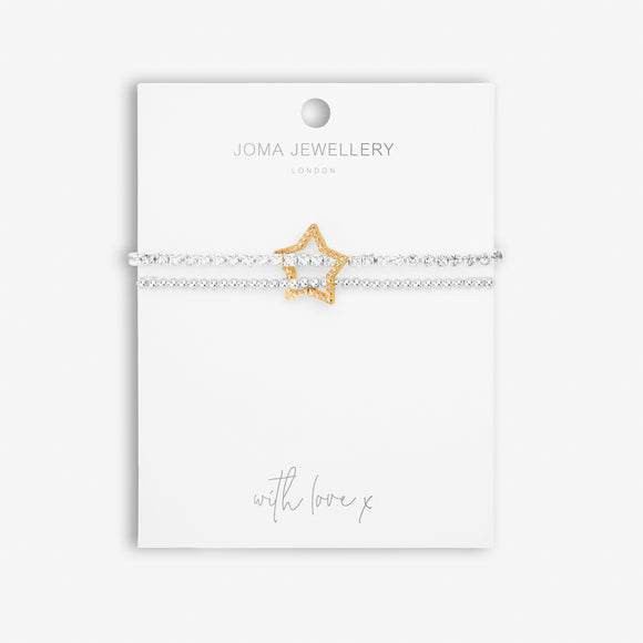 Joma Jewellery Lila Lustre Star Bracelet. - Gifteasy Online